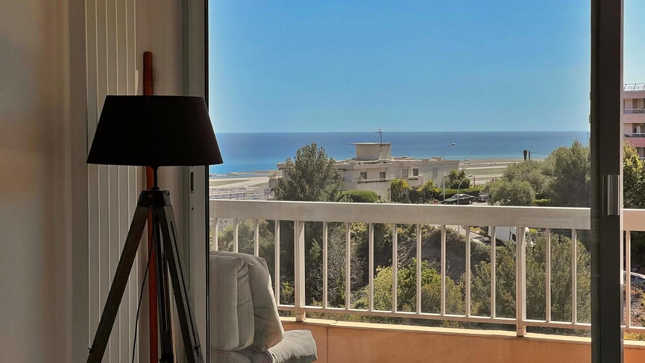 Le Bleu Azur Apartment นีซ ภายนอก รูปภาพ